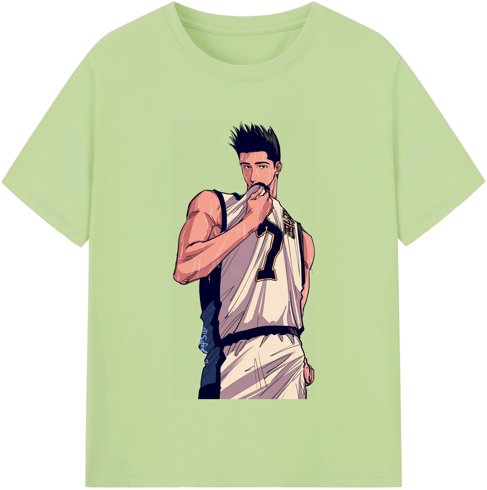 （画像用） SLAM DUNK／スラムダンク 綿100％半袖Tシャツ（フロントプリント）